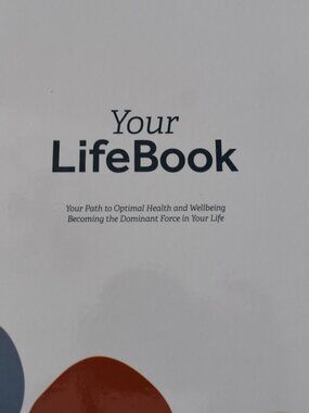 Your LifeBook Habits of Health Hardcover Wellness Journal Health Wellbeing Guide